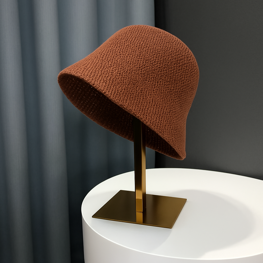 Casual women's foldable bucket hat, ideal for summer beachwear, hiking, and travel. Offers breathable UV sun protection.