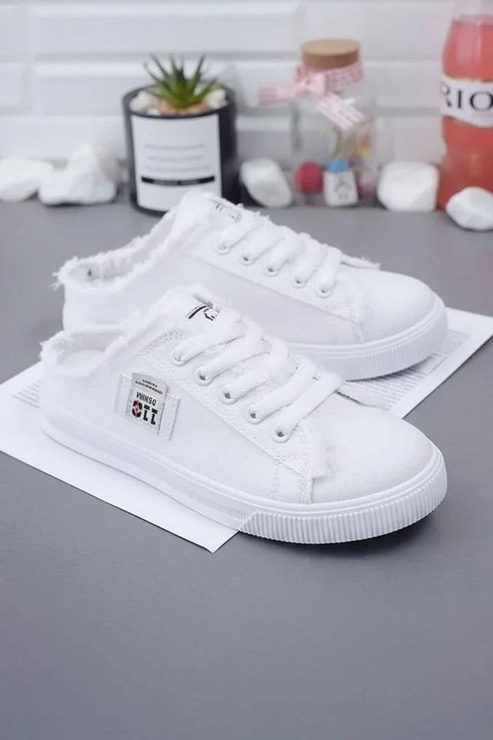 Modern women's high-top casual sneakers. Comfortable and chic for daily wear, spring fashion, and streetwear.