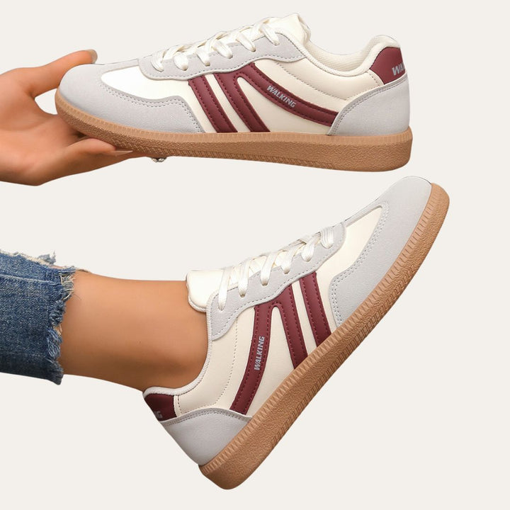 Stylish and comfortable low top canvas sneakers for women, perfect for spring casual fashion
