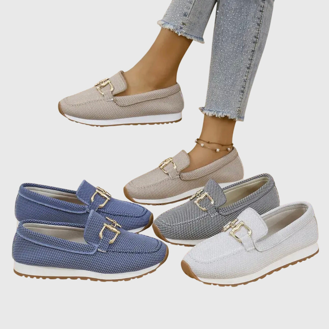 Durable women's slip-on loafers, designed for ultimate comfort and everyday wear during spring/summer.