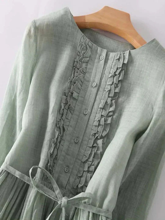 Women's Chic Summer Sundress, light & comfortable, flowy design for warm weather fashion.