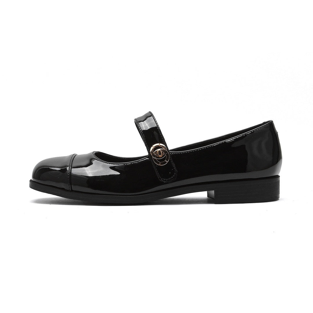 Mary Jane flats for women: classic style, wide toe box, and arch support.