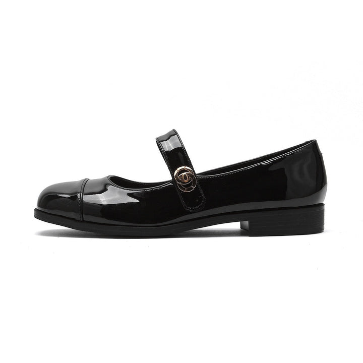 Mary Jane flats for women: classic style, wide toe box, and arch support.