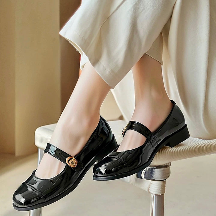 Versatile women's Mary Jane flats, comfortable and stylish for daily use.