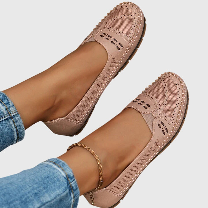 Stable women's slip-on orthopedic shoes, designed for everyday support, balance, and foot health.