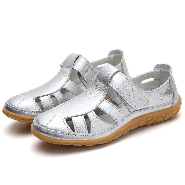Women's open-toe sandals designed for ultimate comfort, balance, and daily wear support.