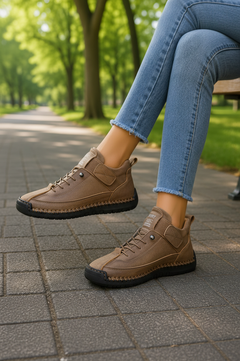Stylish women's everyday sneakers, featuring a flexible sole for ultimate comfort.