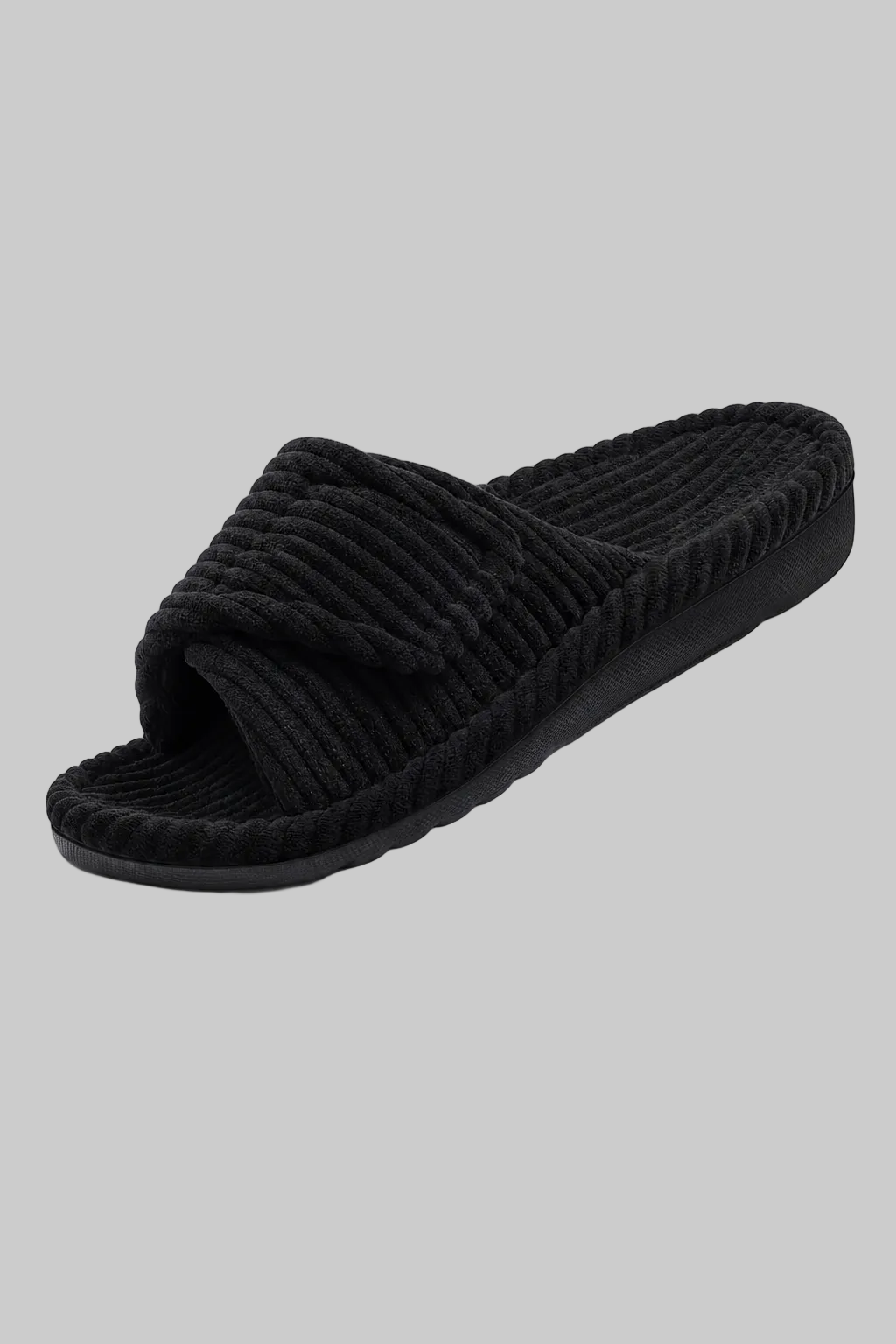 Ergonomic women's arch support open-toe slippers, perfect for loungewear and summer daily wear.