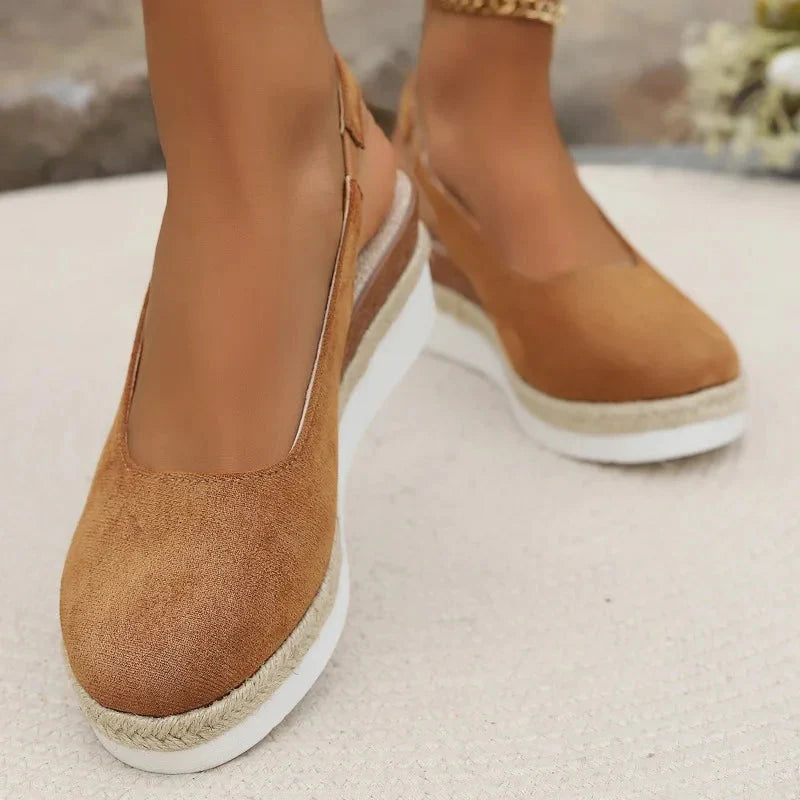 Orthopedic women's sandals with arch support designed for foot health, comfort, and pain relief.