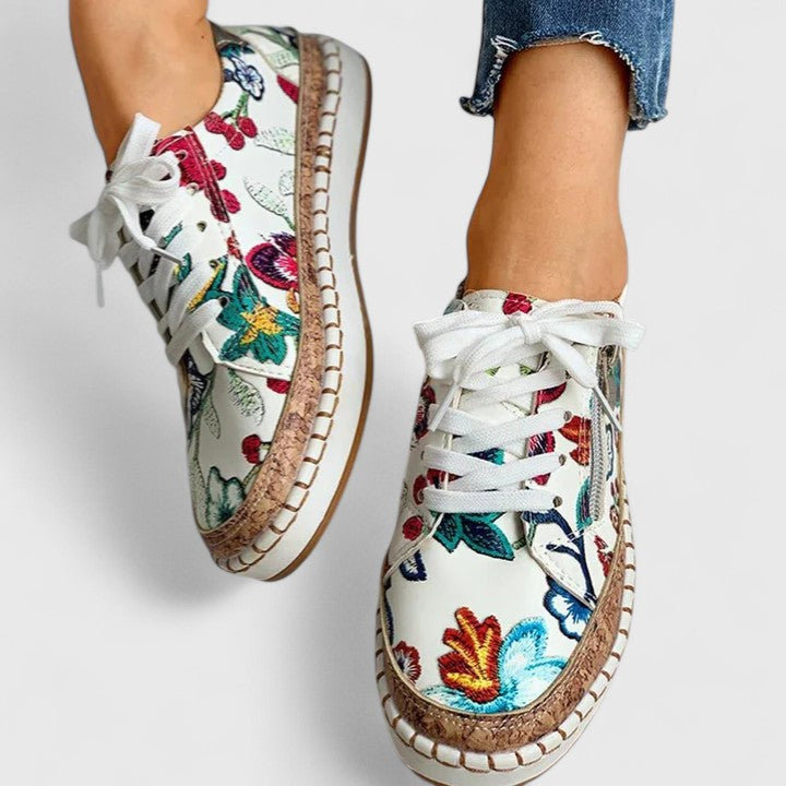 Casual women's orthopedic slip-on shoes, designed for ultimate comfort, arch support, and effective foot pain relief.