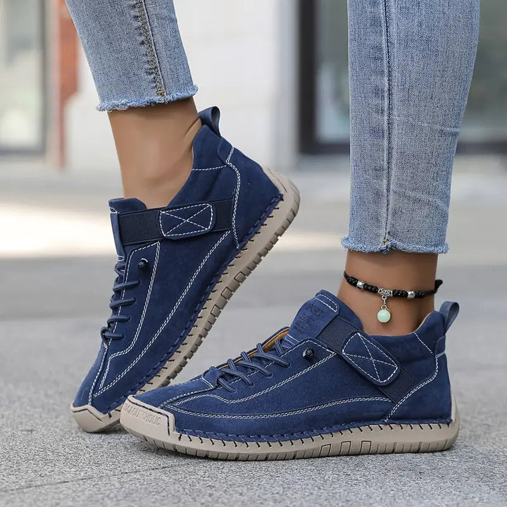 Orthopedic women's sneakers designed for foot pain relief, offering ultimate comfort.
