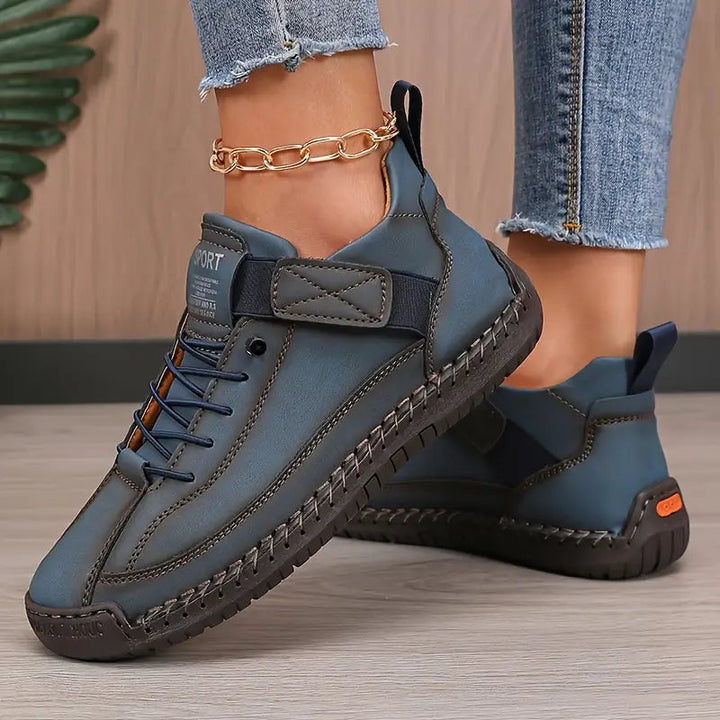 Health-focused women's sneakers, orthopedic design for superior foot support and stability.