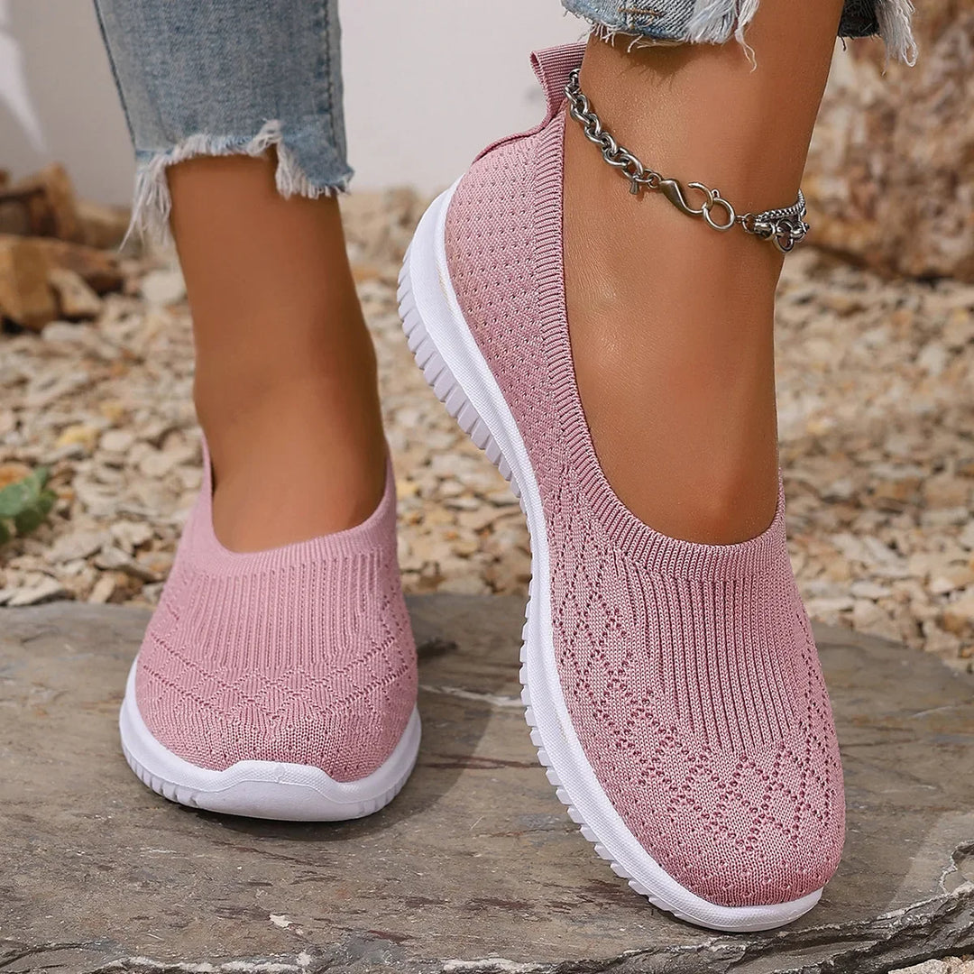 Easy wear women's slip-on shoes with ultimate comfort. Versatile and stylish casual footwear for walking.