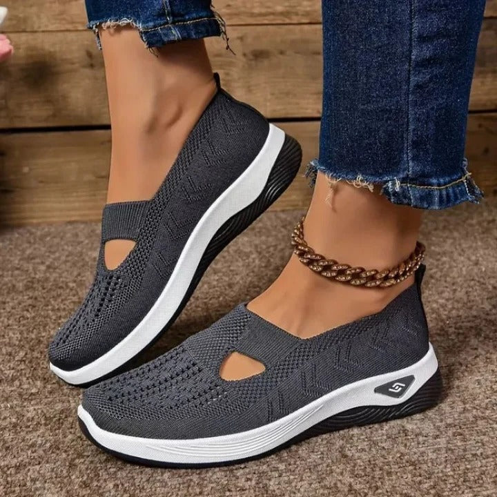 Women's casual slip-on sneakers, offering superior comfort for daily walking & wear.