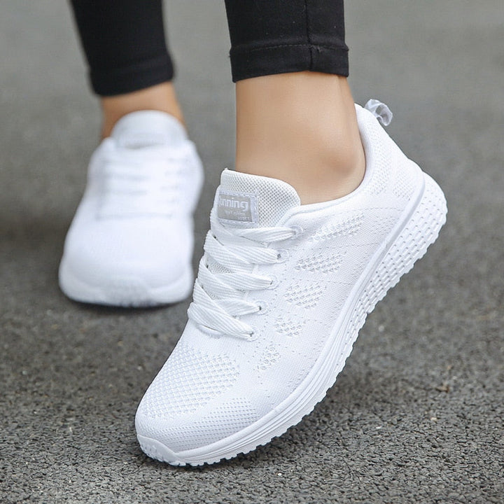 Women's comfortable walking shoes with arch support, perfect for daily wear.