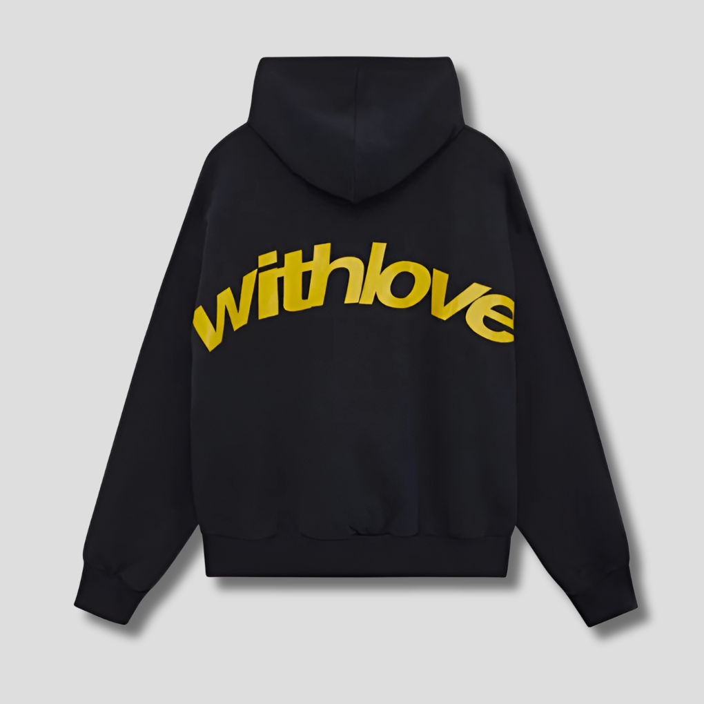 Gray women's graphic hoodie, super cozy and relaxed fit for ultimate everyday comfort and casual style.