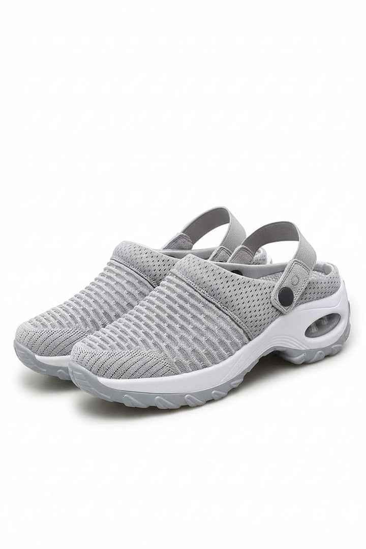 Women's cushioned orthopedic diabetic walking shoes with wide toe box for sensitive feet comfort.
