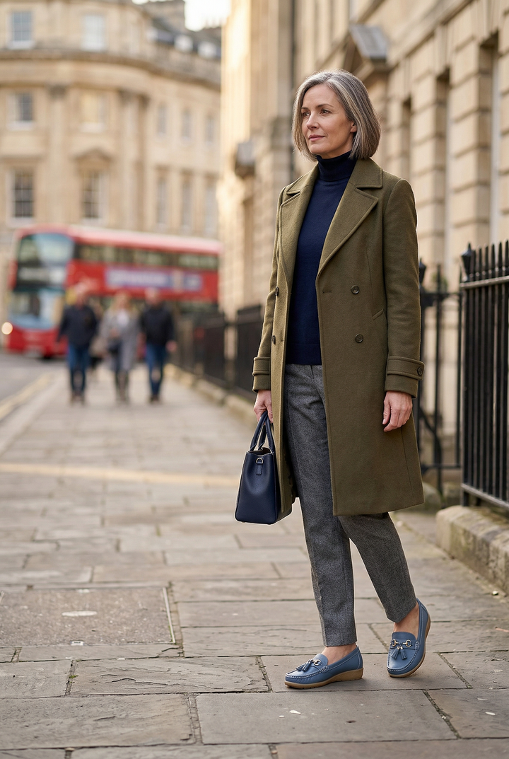 Comfortable women's loafers, easy slip-on design, perfect for everyday wear.