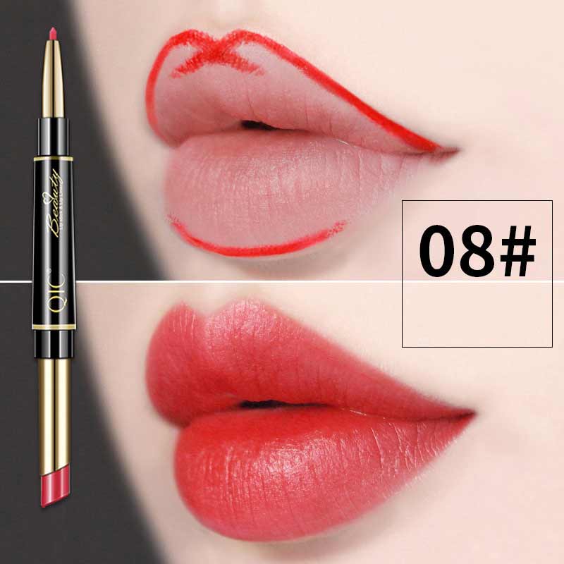 Essential lip makeup tool: waterproof, long-lasting auto-rotating lip liner and pencil