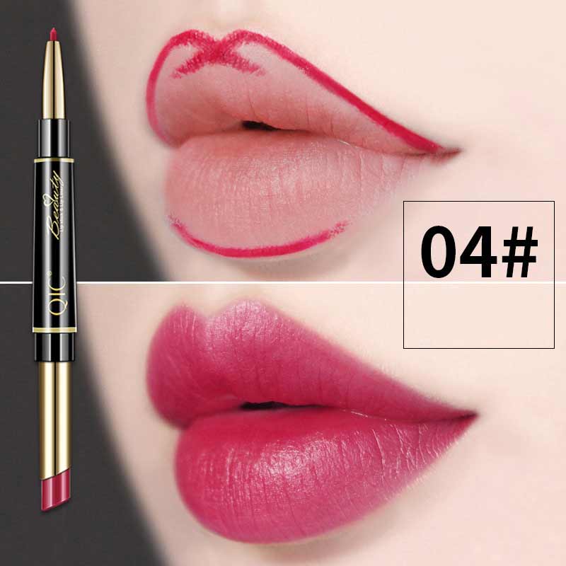 Enhance your smile with this waterproof, long-lasting double-ended auto-rotating lip liner
