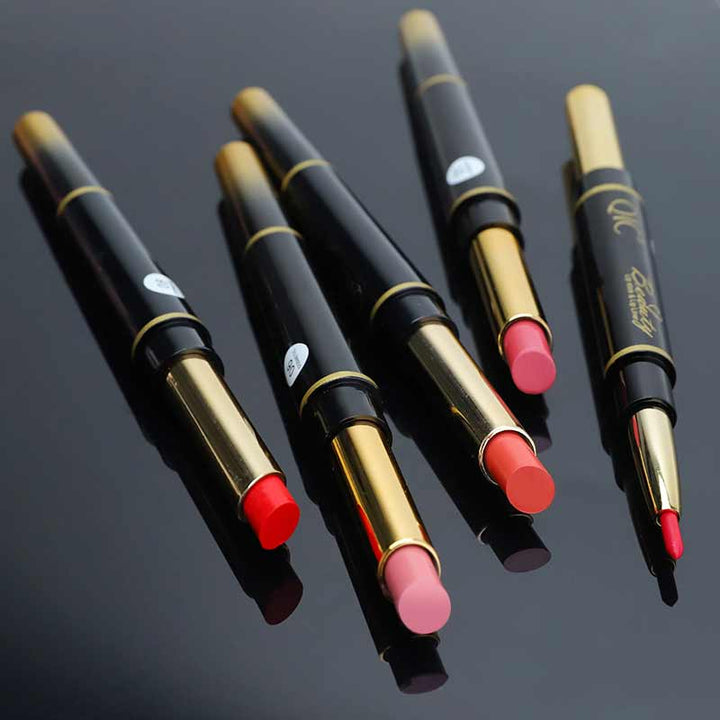 Automatic rotating lip liner for women, a versatile cosmetics tool for defined lips