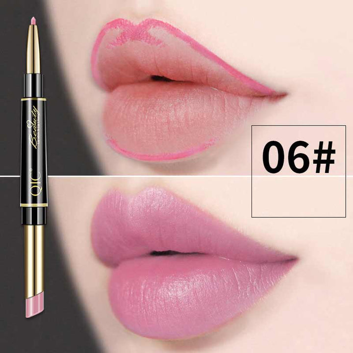 Innovative auto-rotating lip liner for precise application and beautiful lip definition