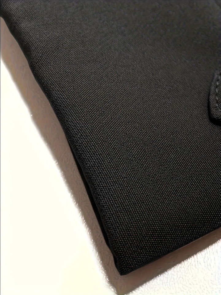 Women's casual midi shift dress. Designed for all-day comfort with a rounded neck and three-quarter sleeves for easy wear.