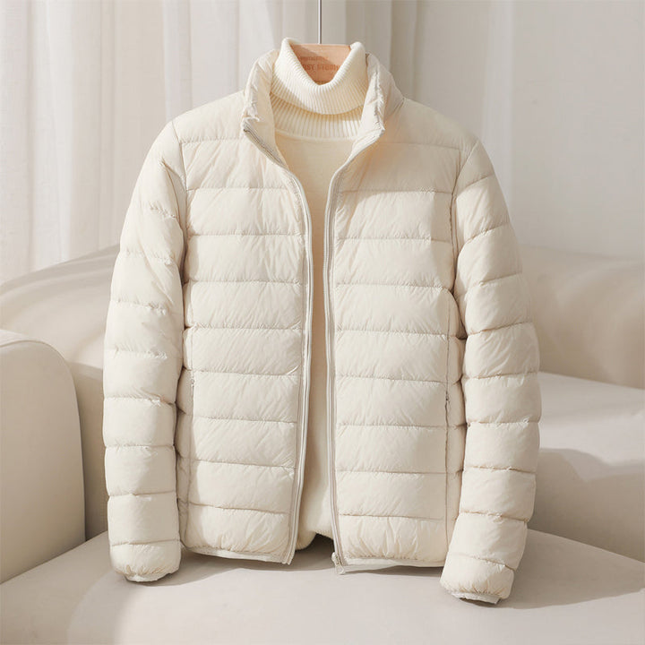 Versatile women's Elara quilted puffer jacket, perfect for everyday wear & stylish winter warmth.