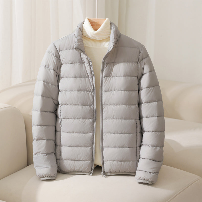 Fashionable women's Elara puffer jacket, a lightweight & warm winter coat for stylish women.
