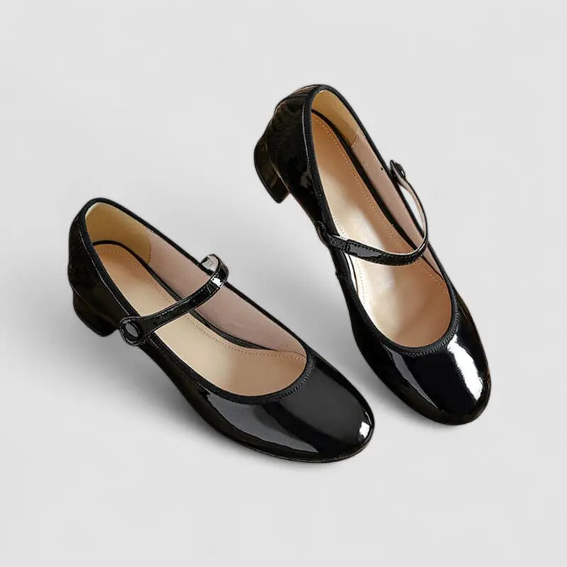 Stylish women's Mary Jane comfort shoes with superior orthopedic arch support, perfect for foot health.