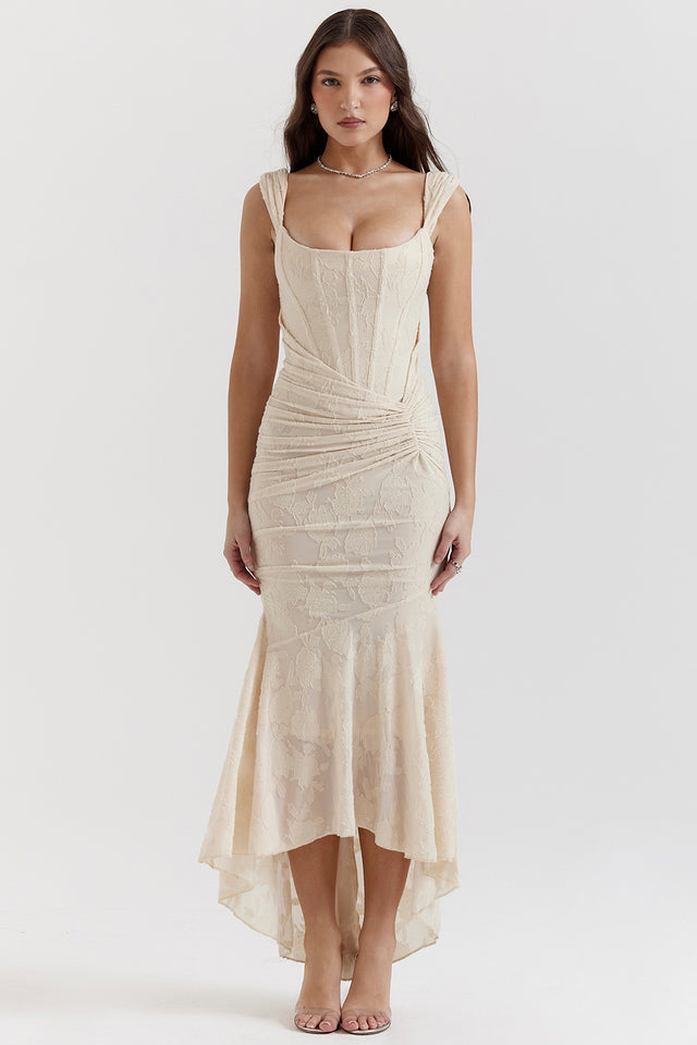 Elegant women's corset bodycon dress, ideal for homecoming, prom, or special evening events.