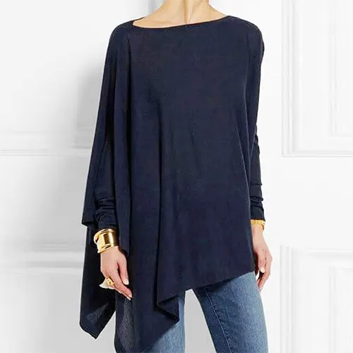 Versatile women's elegant long sleeve top, chic apparel for office wear, casual fashion & plus size comfort.