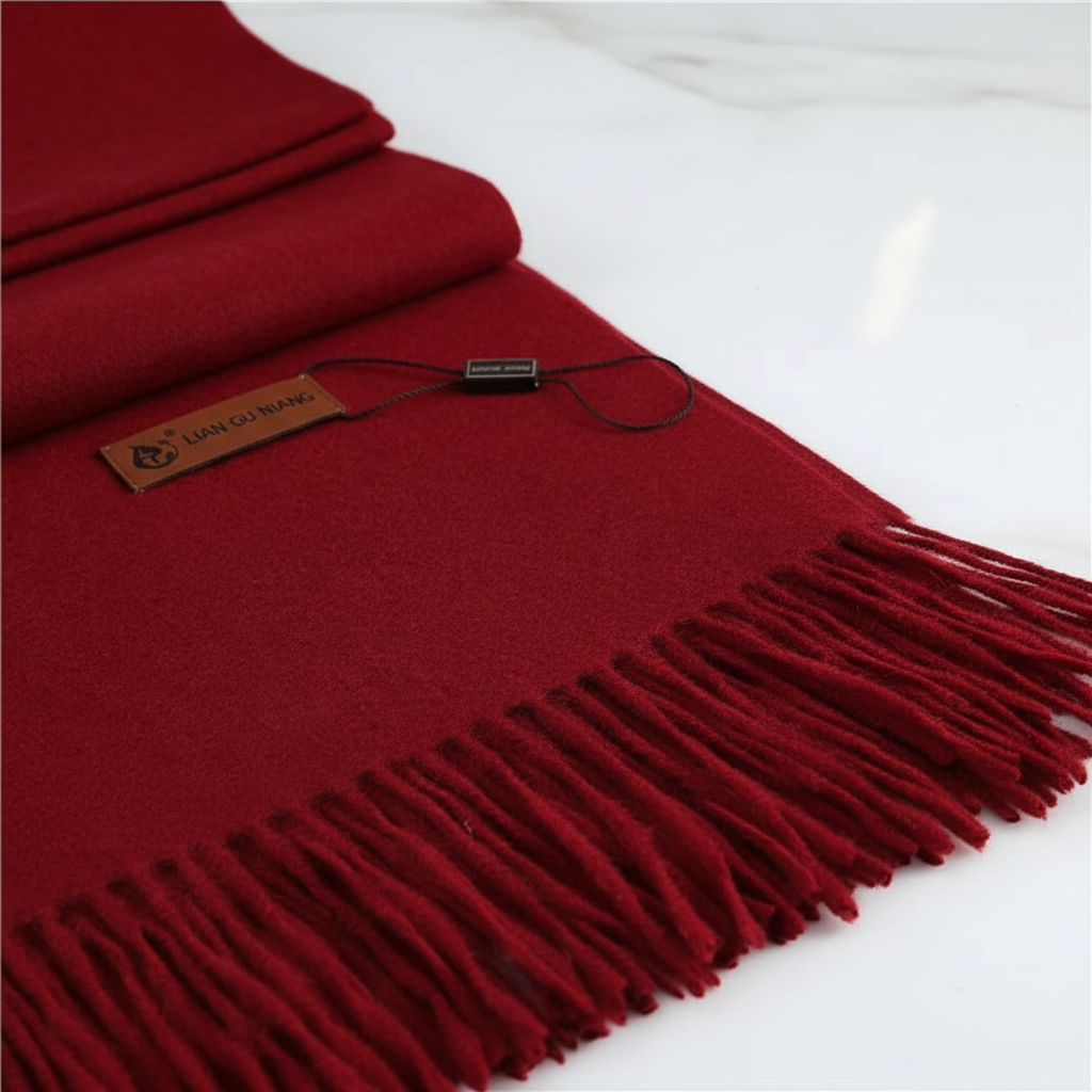 Soft women's winter scarf for ultimate cozy comfort. An extra large wrap & fashionable neck warmer.