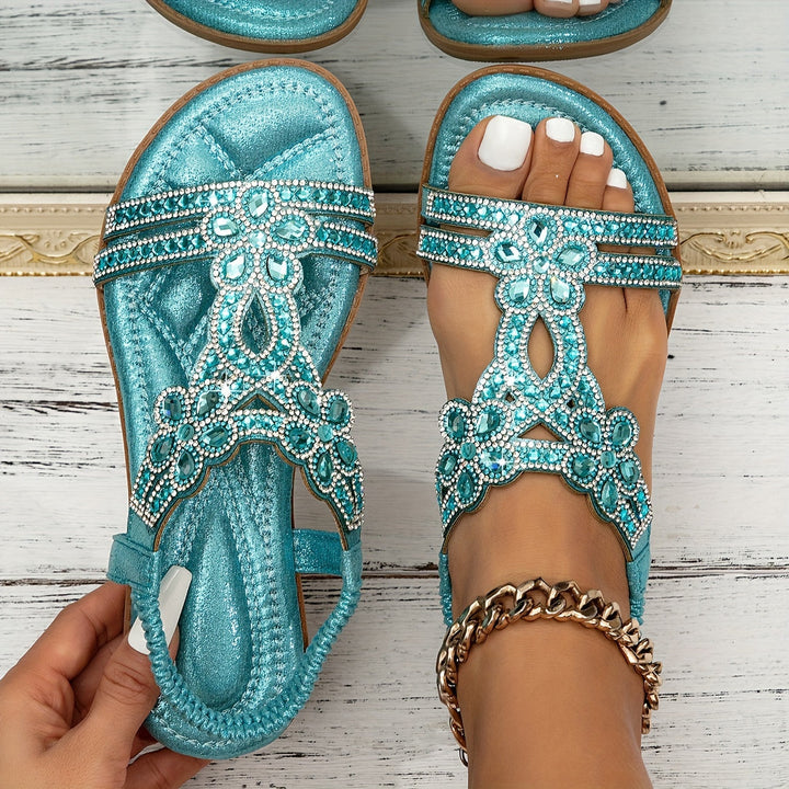 Women's Farrah Boho Cushioned Sandals for all-day comfort, perfect for casual summer style.