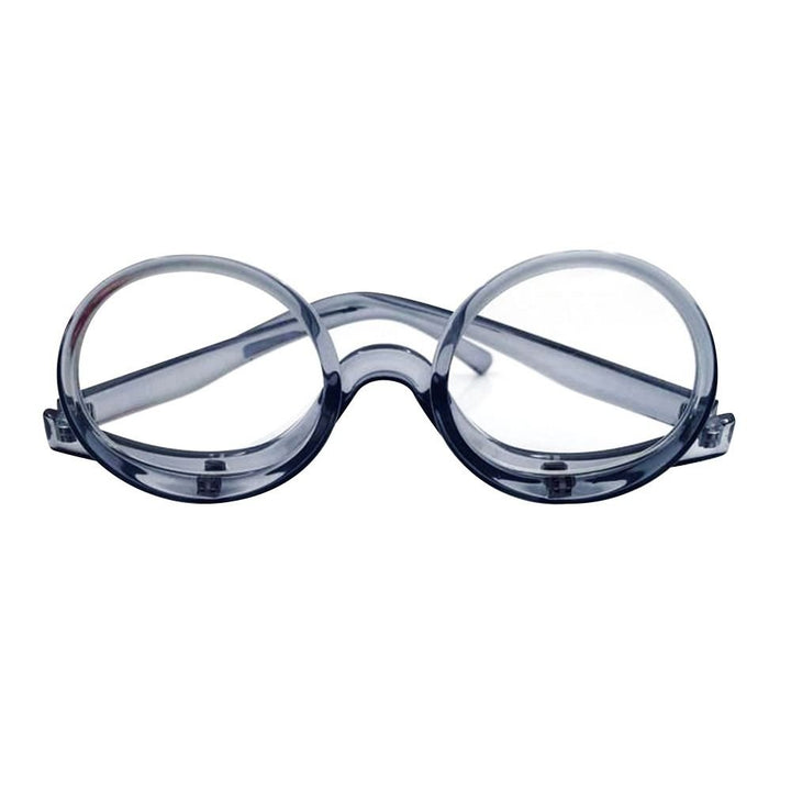 Enhance your vision for makeup with women's flip-down magnifying glasses, perfect for detailed cosmetic work.