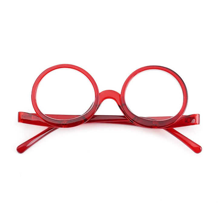 Close-up of women's magnifying glasses, perfect for detailed makeup and precision application.