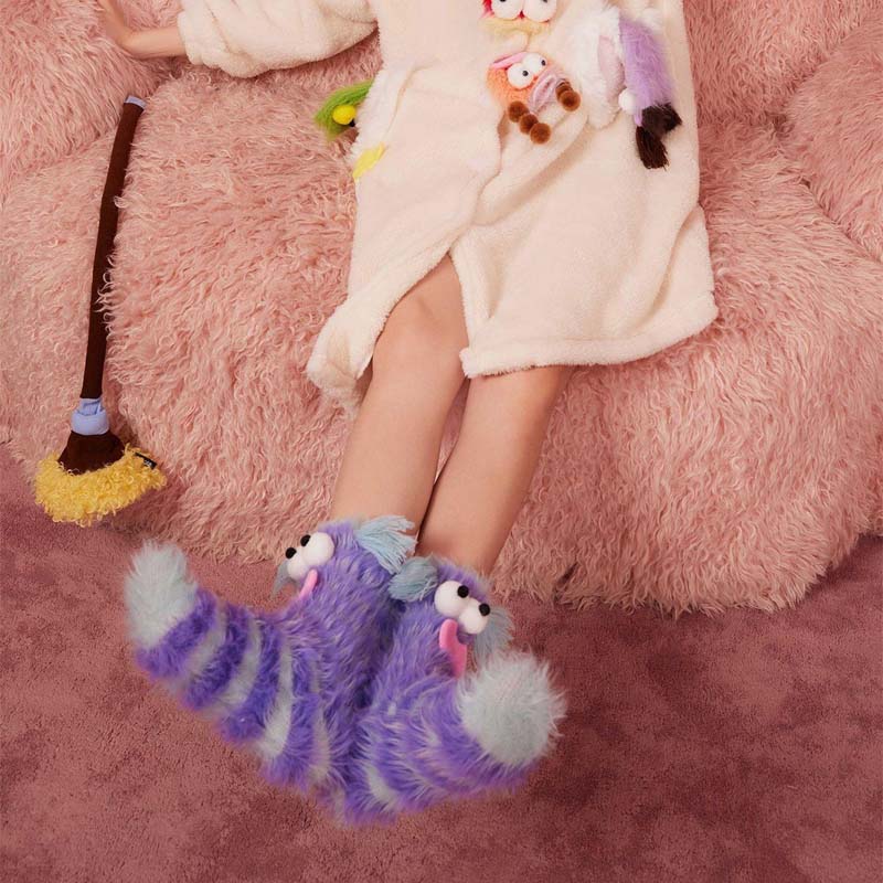 Comfortable women's coral velvet cozy socks for ultimate winter warmth