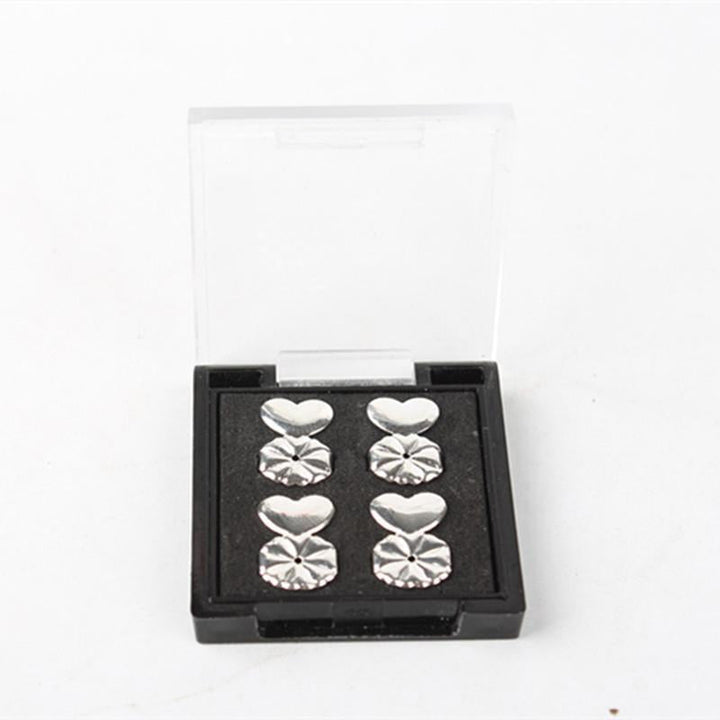 Detailed view of women's earring lifters, demonstrating their support and lift capability for various earrings.