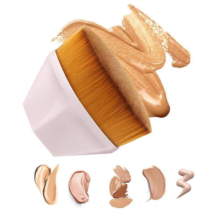 Makeup artist's choice: seamless foundation brush for expert application