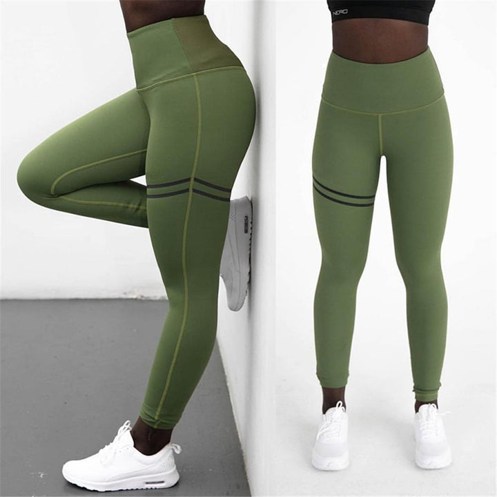 Fitness leggings: women's anti-cellulite compression with comfortable high-waist fit