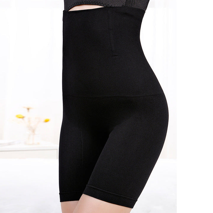 Women's high-waist butt lifter, seamless body shaping pants in nylon.
