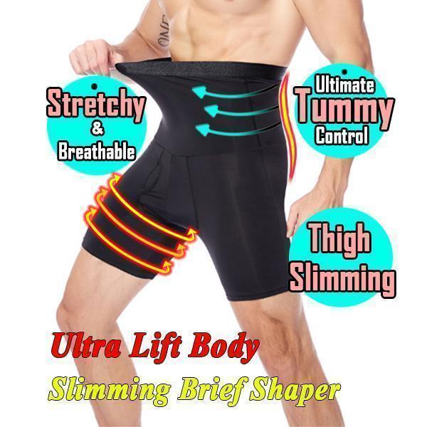 Women's high-waist body slimming shaping pants, seamless compression undergarment