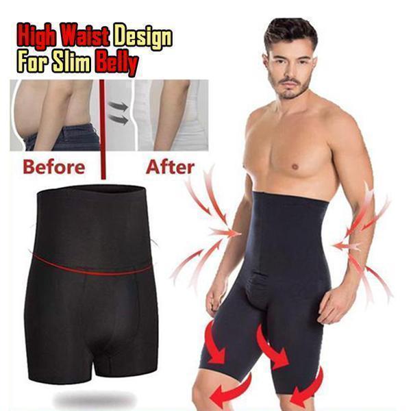Close-up of women's high-waist body shaper, smooth slimming fabric