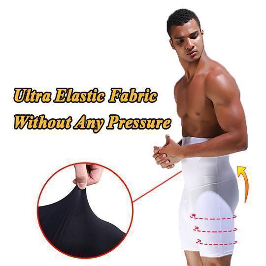 Back view of women's high-waist body slimming shaper, smooth silhouette
