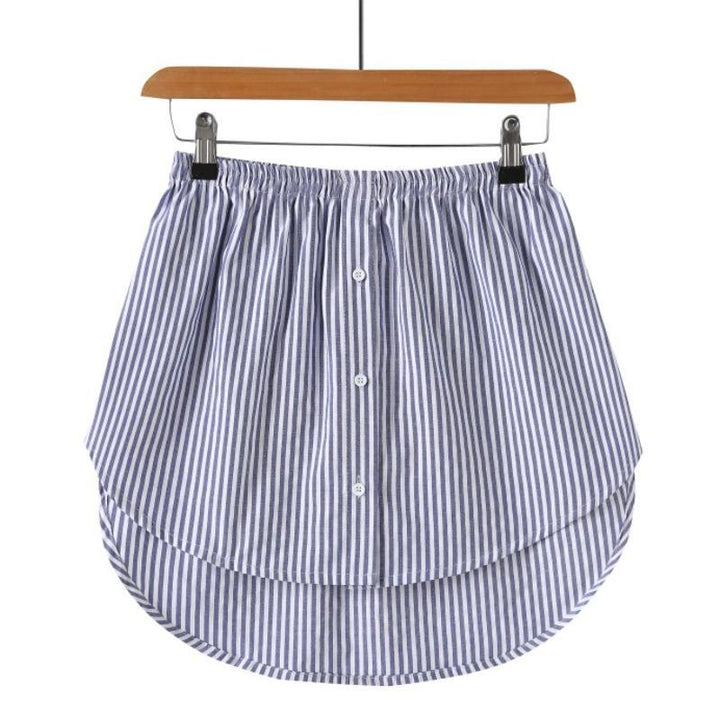 Casual women's layered skirt, high waist design, a versatile clothing accessory