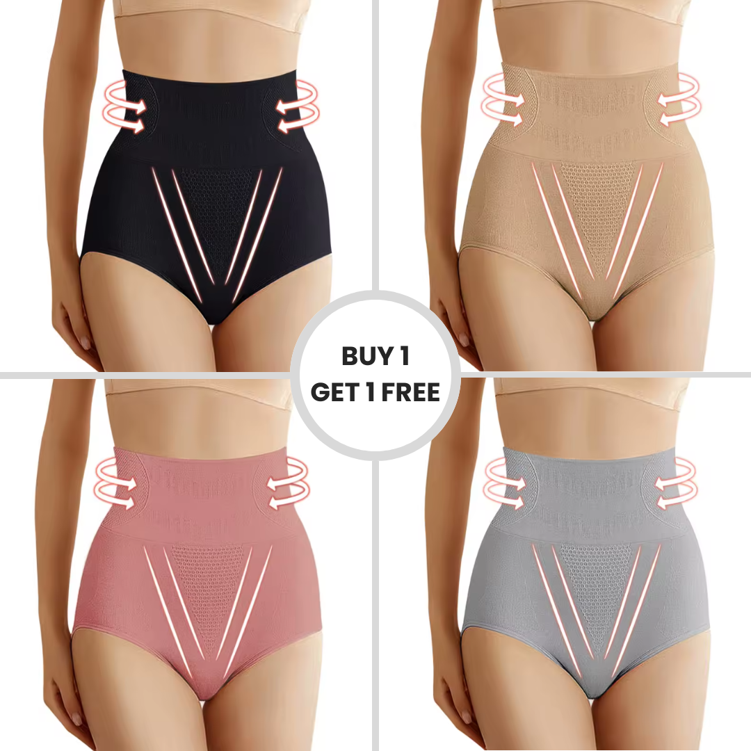 Elegant high-waist sculpting lingerie for women, offering discreet shaping and ultimate comfort.