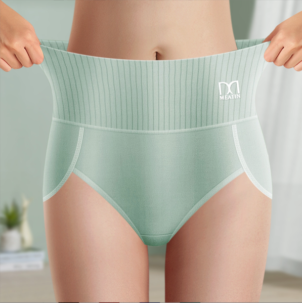 Women's foundation wear: 6-pack high-waist shaping briefs with tummy control & invisible fit.