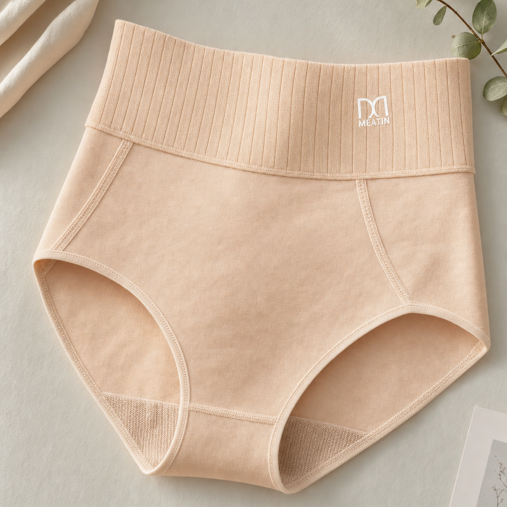 Everyday high-waist shaping underwear 6-pack for women, designed for all-day comfort.