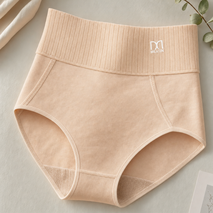 Everyday high-waist shaping underwear 6-pack for women, designed for all-day comfort.