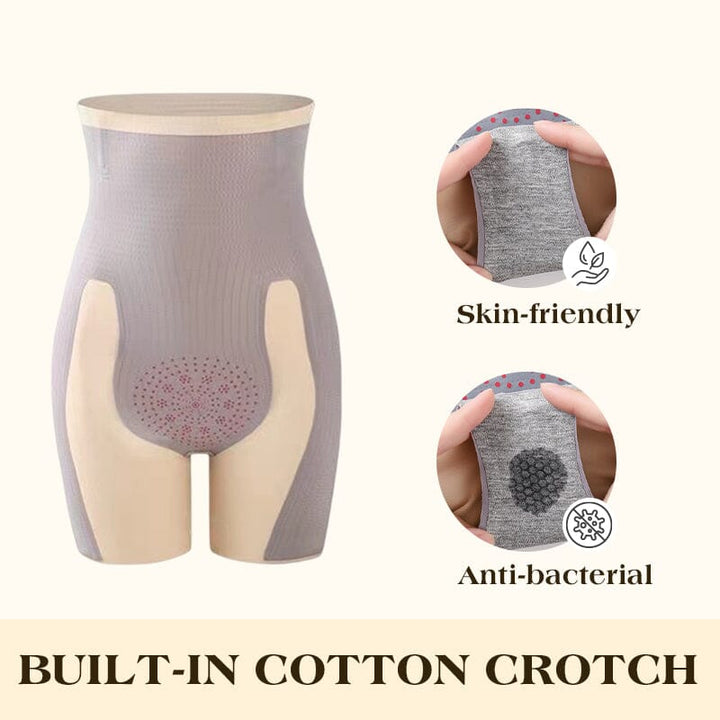 Model demonstrating the flexibility and comfort of women's invisible support shaper underwear